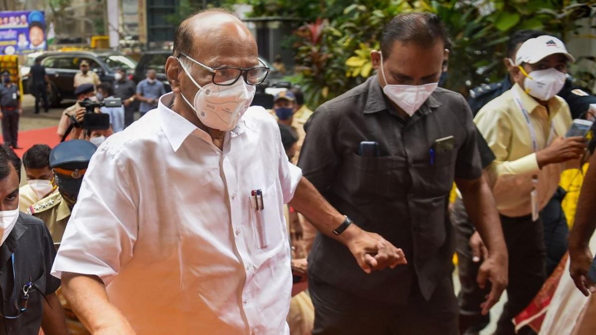 NCP चीफ शरद पवार (फाइल फोटो)