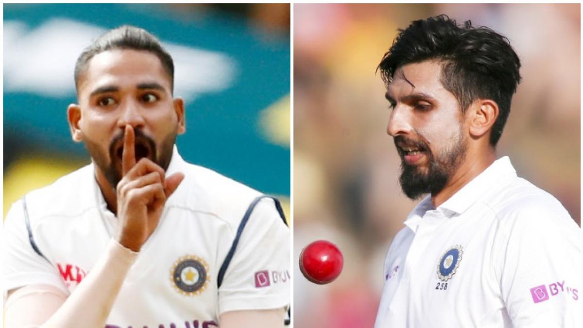 Mohammed Siraj and Ishant Sharma (Getty)