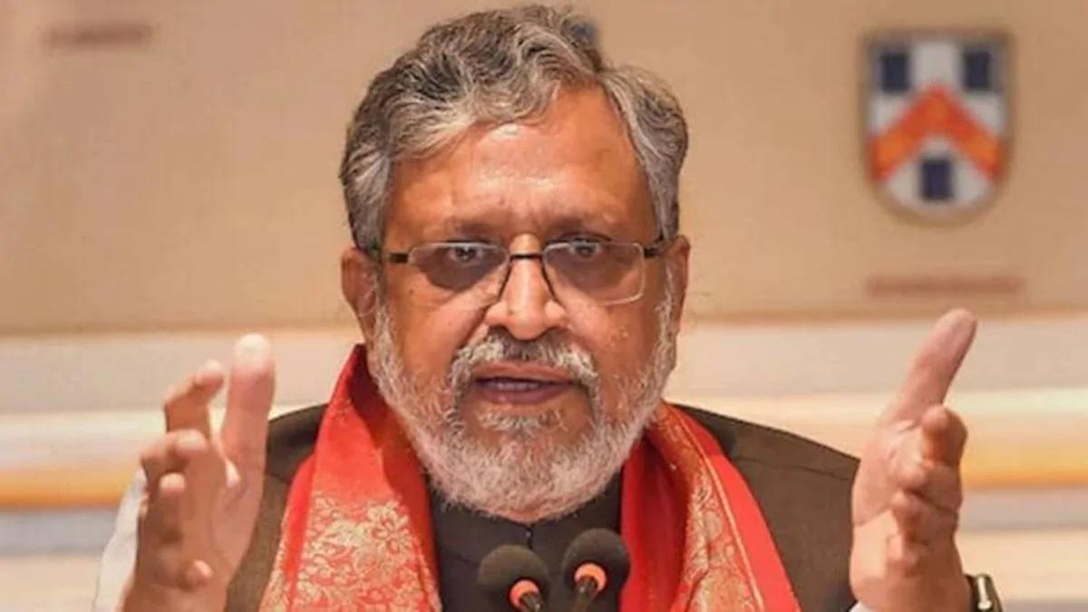 बिहार के पूर्व उप मुख्यमंत्री सुशील मोदी.(फाइल फोटो)