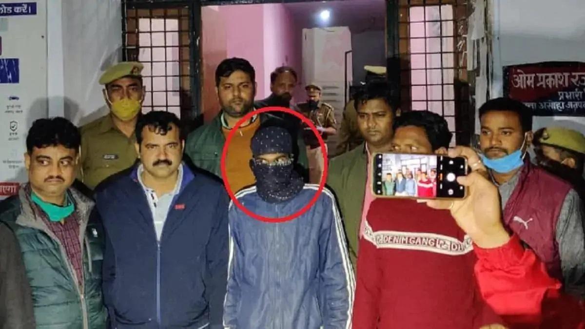 पुलिस हिरासत में आरोपी विनय