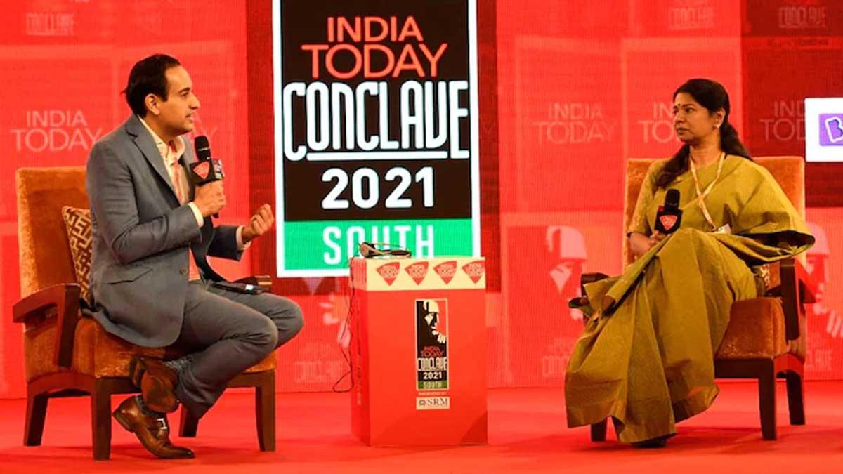 DMK की सांसद कनिमोझी (Photo: Yasir Iqbal)