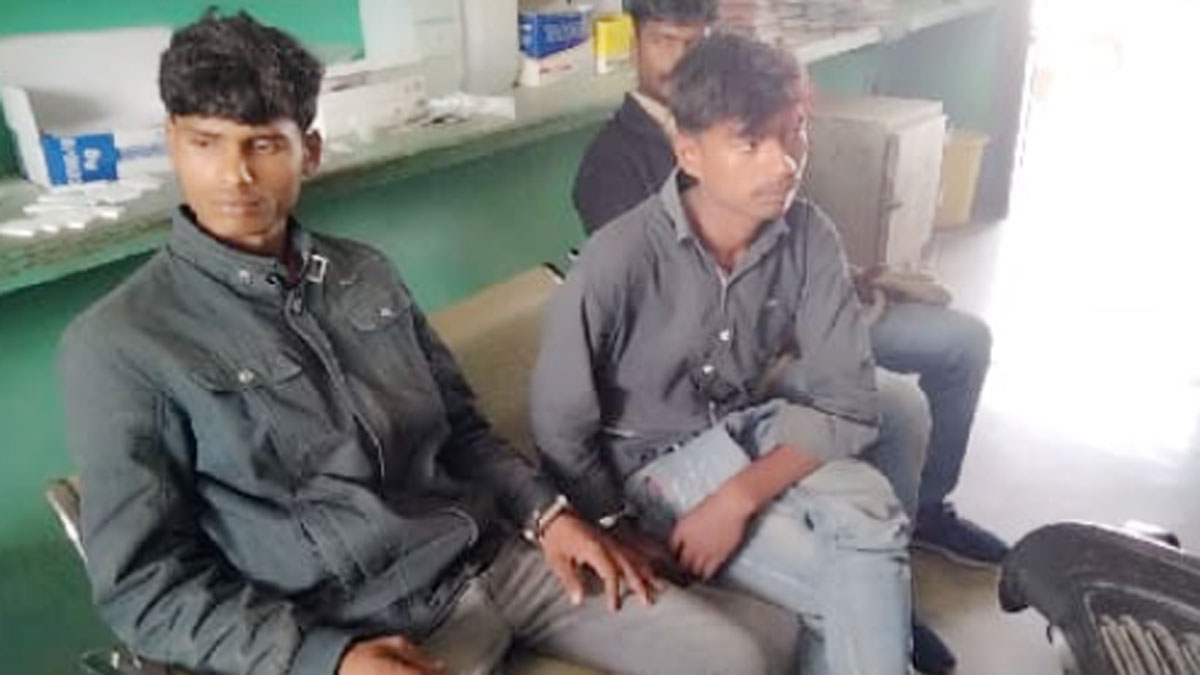 नाबालिग लड़की के साथ गैंगरेप तीन आरोपी गिरफ्तार (फोटो- सचिन पांडेय)