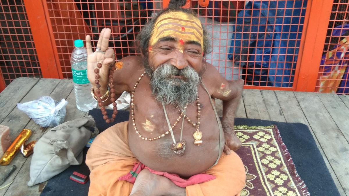 नागा संन्यासी स्वामी नारायण नंद.