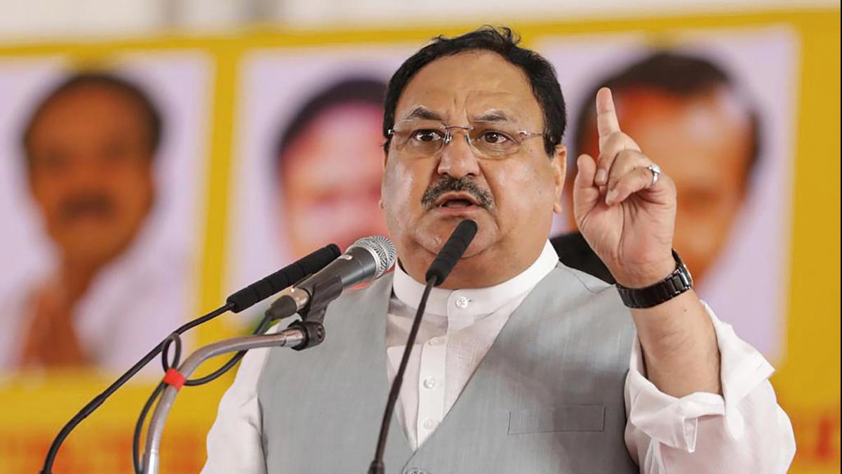 बीजेपी अध्यक्ष जेपी नड्डा