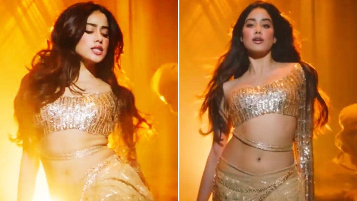 Nadiyon paar: नए कलेवर में हुआ रिलीज, जाह्नवी कपूर का डांस देख उड़ जाएंगे  होश - janhvi kapoor dance song nadiyon paar from movie roohi released tmov  - AajTak