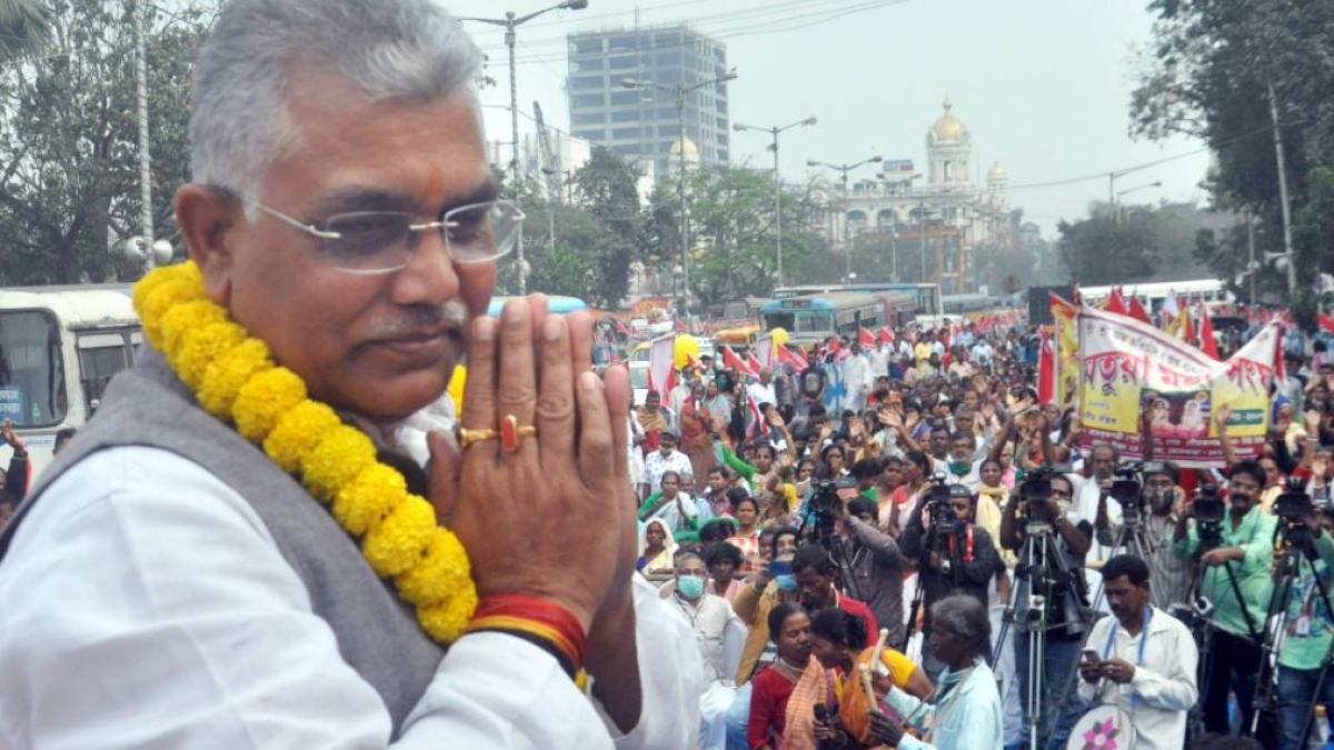 टीएमसी में फूट पर बीजेपी ने ली चुटकी