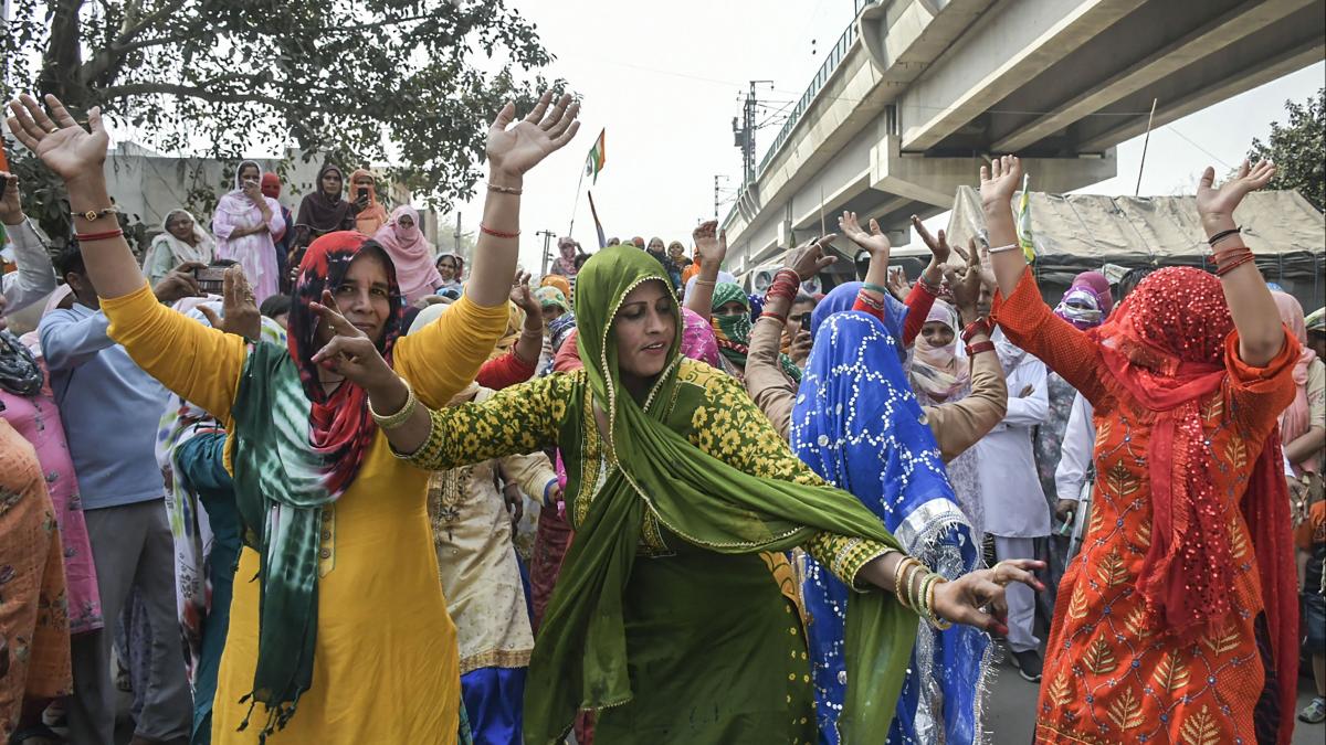 दिल्ली में जारी है किसानों का आंदोलन (फोटो: PTI)