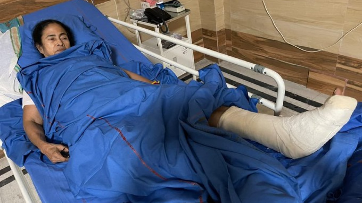 कथित हमले में ममता बनर्जी को काफी चोट आई है