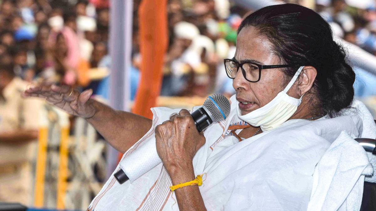 बंगाल की मुख्यमंत्री ममता बनर्जी (फोटो: PTI)