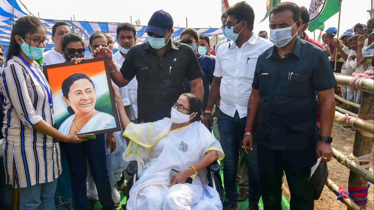 बंगाल की मुख्यमंत्री ममता बनर्जी (फोटो: PTI)