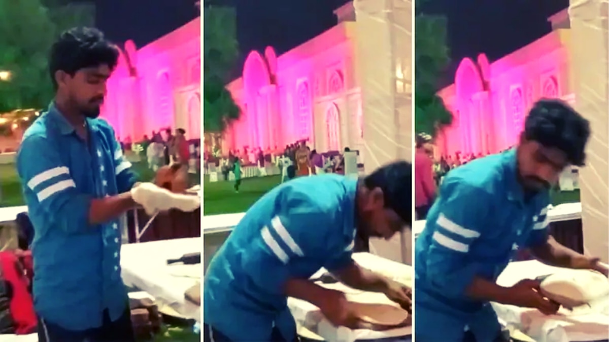 आरोपी नौशाद (स्क्रीनशॉट वायरल वीडियो से लिए गए हैं)