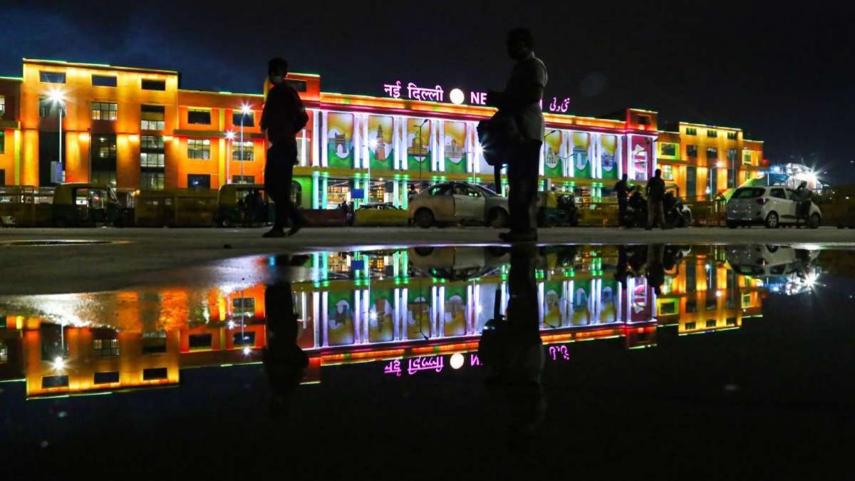 Indian Railways New Delhi Railway Station certified with Platinum Green Station rating by IGBC