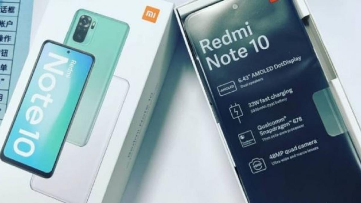 Redmi Note 10 leak