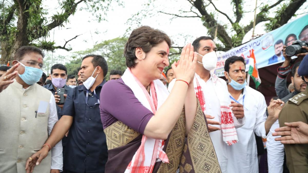 कांग्रेस महासचिव प्रियंका गांधी