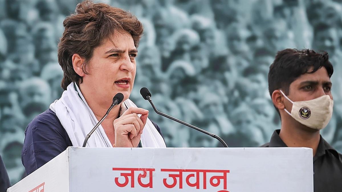 प्रियंका गांधी ने जोरहाट में जनसभा को किया संबोधित (फाइल फोटोः पीटीआई)