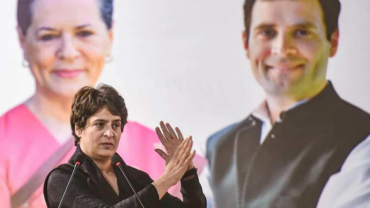 कांग्रेस की महासचिव प्रियंका गांधी वाड्रा (File-PTI)