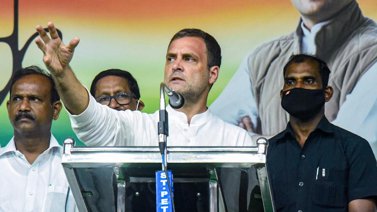 कांग्रेस के पूर्व अध्यक्ष राहुल गांधी