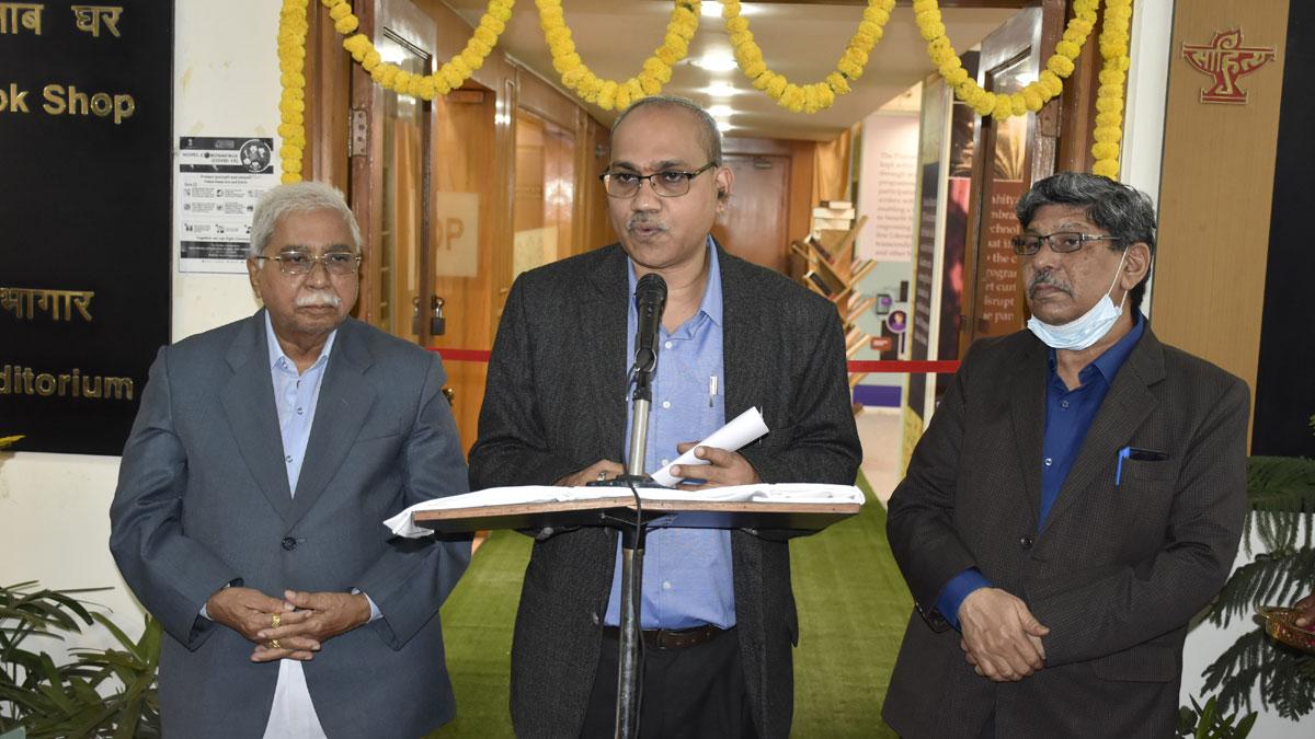 साहित्योत्सव 2021: चंद्रशेखर कंबार, के श्रीनिवासराव और माधव कौशिक