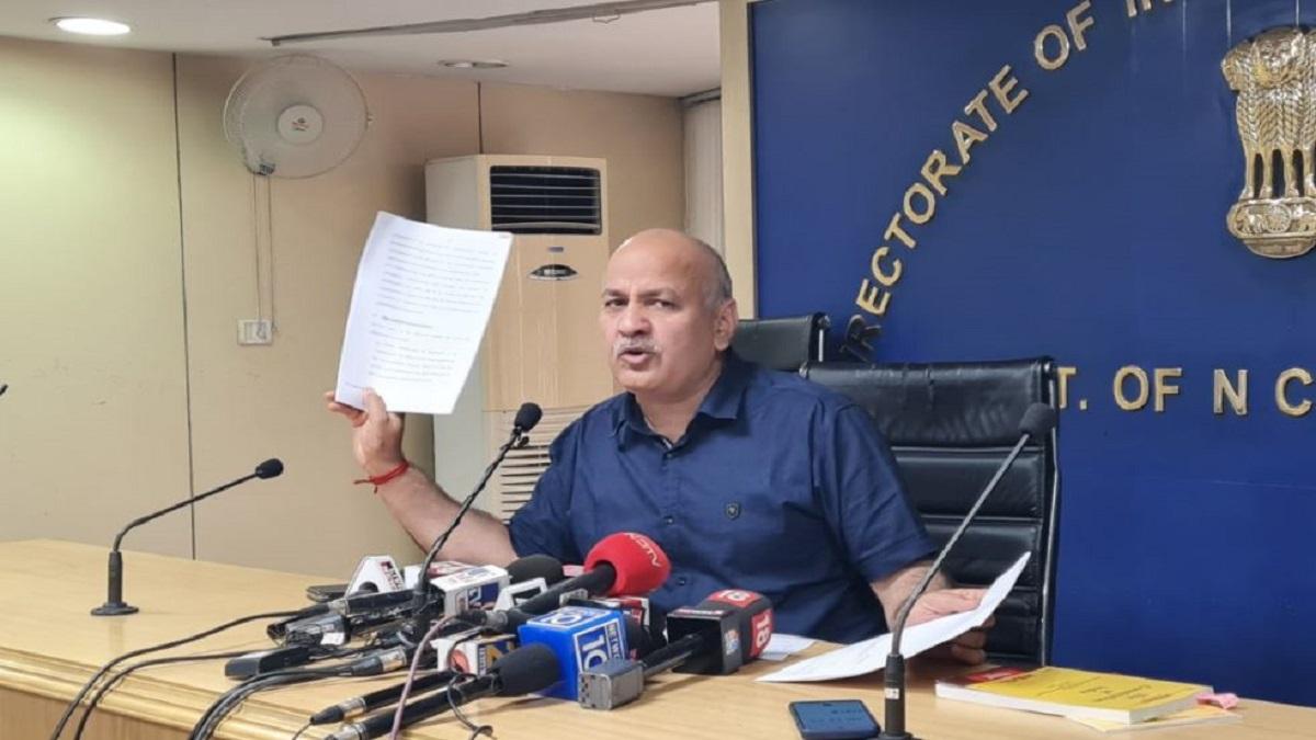दिल्ली के डिप्टी सीएम मनीष सिसोदिया 