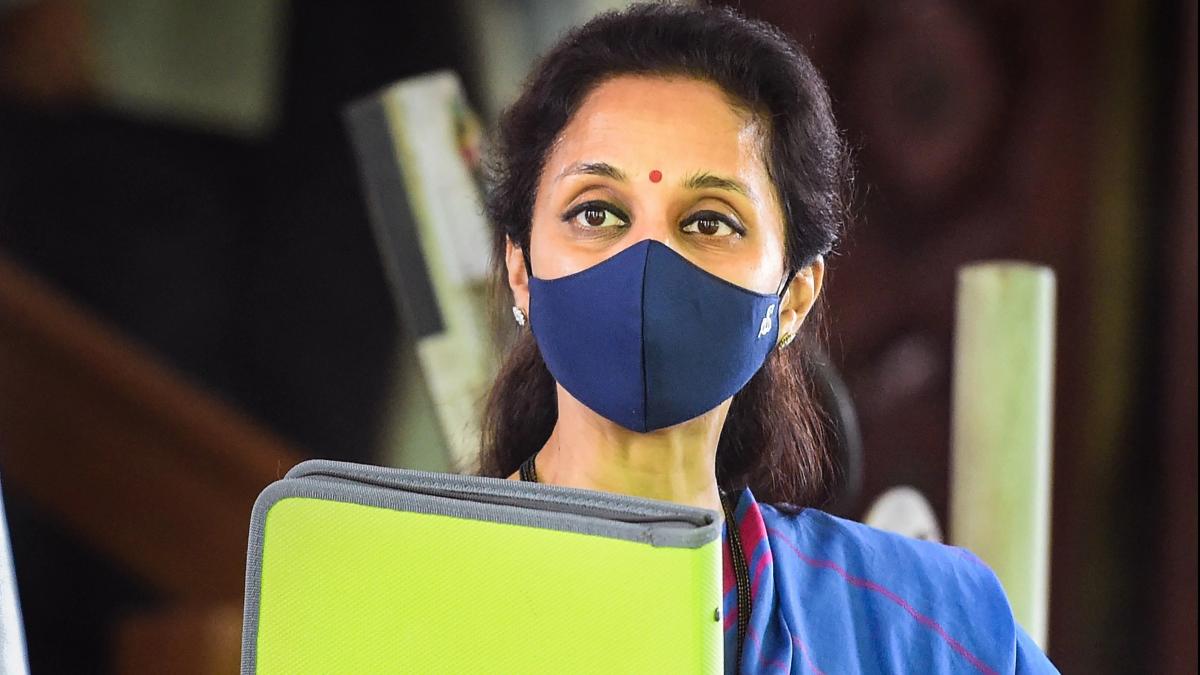 एनसीपी नेता सुप्रिया सुले ने ट्वीट कर दी जानकारी (फाइल फोटो: PTI)