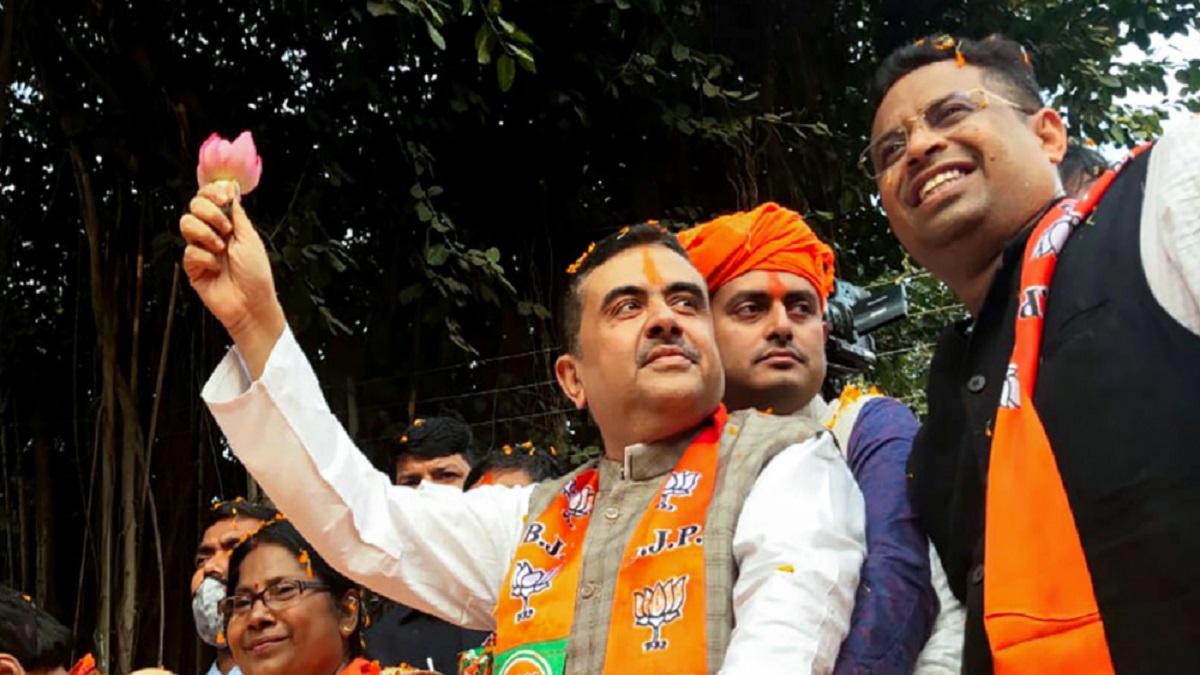 नंदीग्राम से बीजेपी उम्मीदवार शुभेंदु अधिकारी