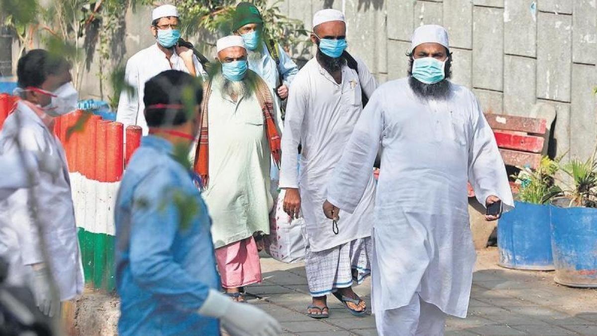 पिछली साल कोरोना के मामले सामने आने के बाद तबलीगी जमात मरकज सुर्खियों में आया था. (फाइल फोटो)