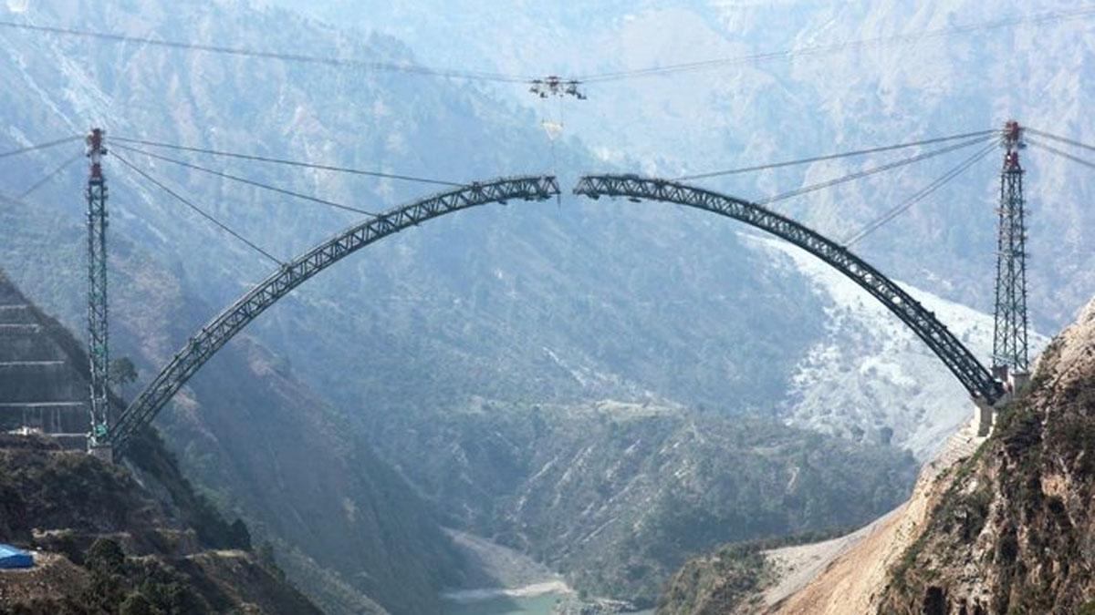  दुनिया का सबसे ऊंचा रेलवे आर्क ब्रिज