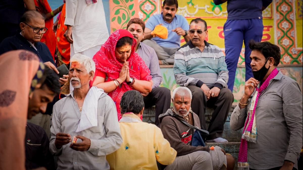 देव दर्शन यात्रा के दौरान वसुंधरा राजे