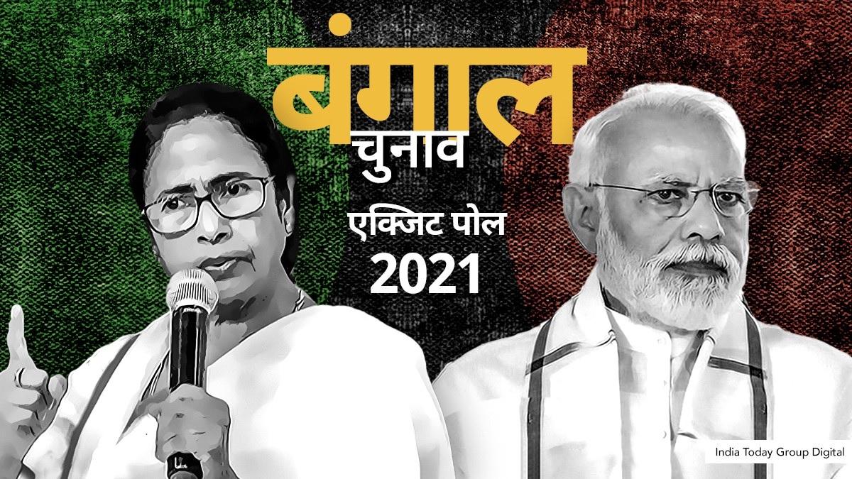 पश्चिम बंगाल चुनाव के लिए एग्जिट पोल (फोटो: India Today)