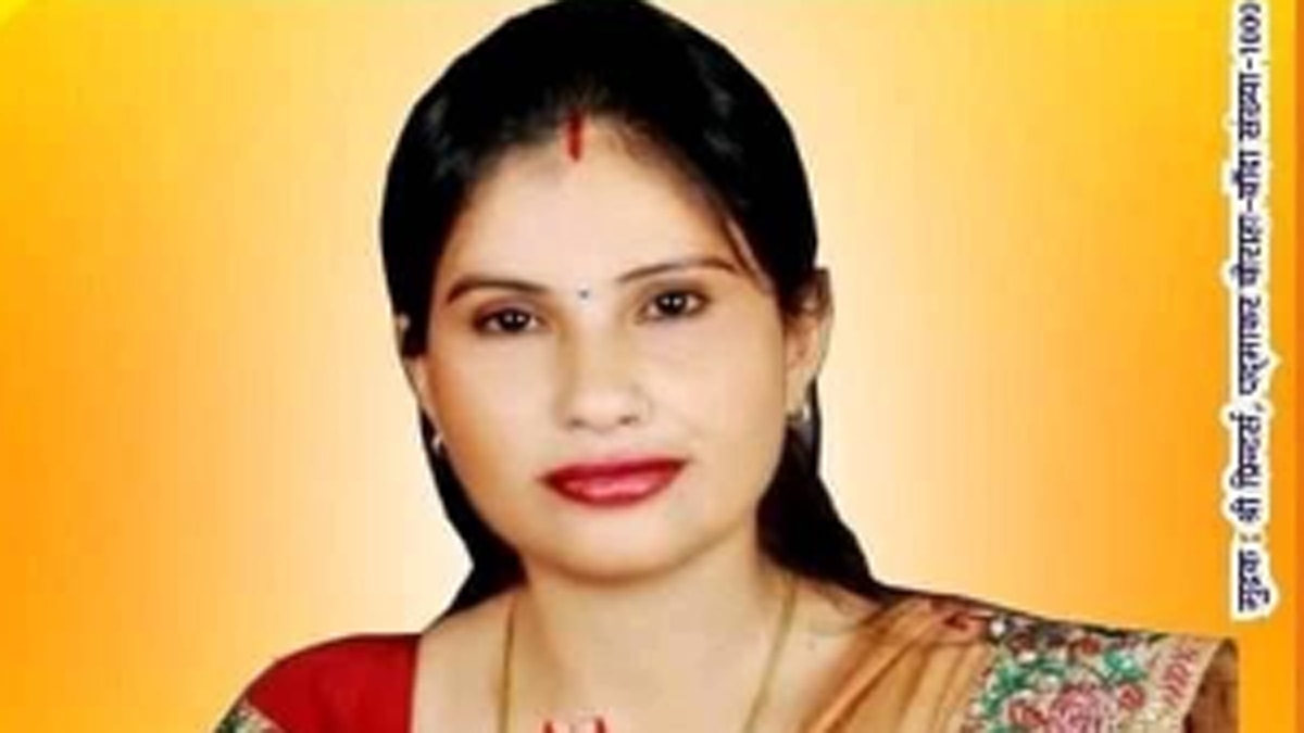 बीजेपी प्रत्याशी गीता सागर वर्मा