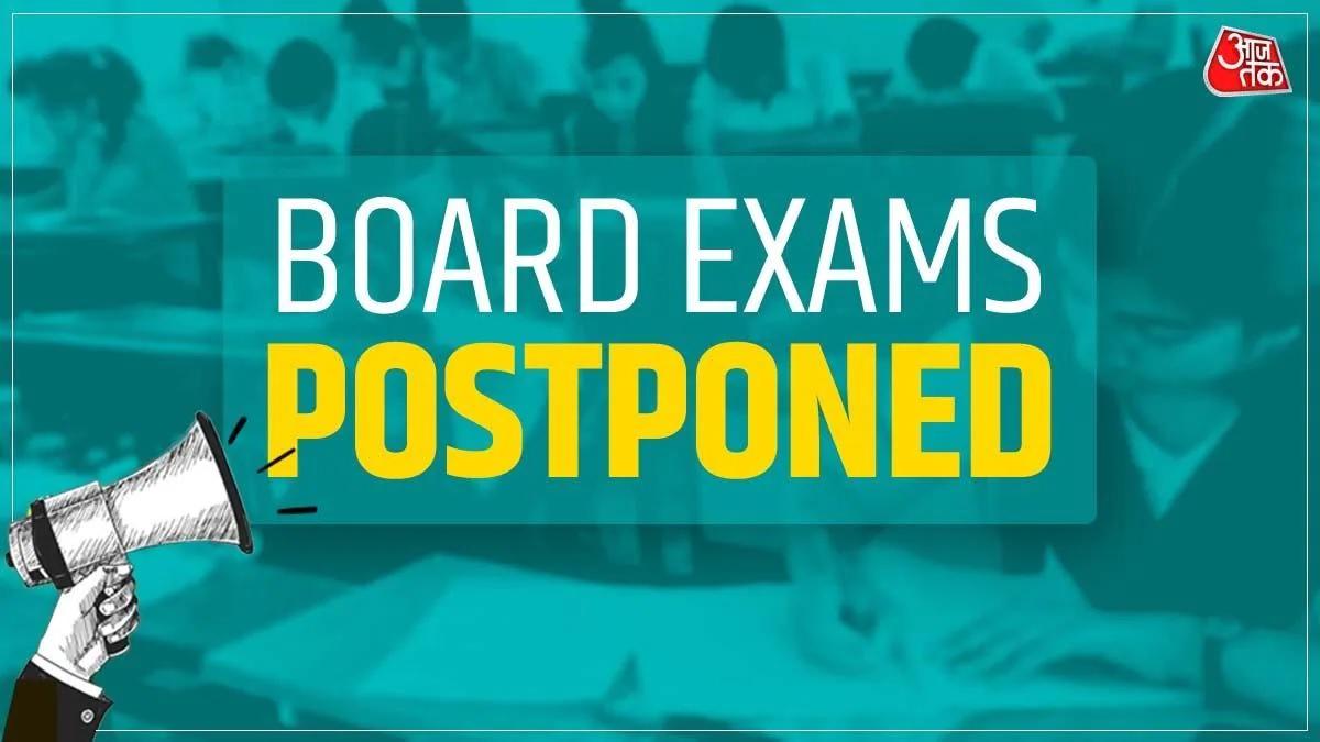 Board Exam 2021 Postponed:
