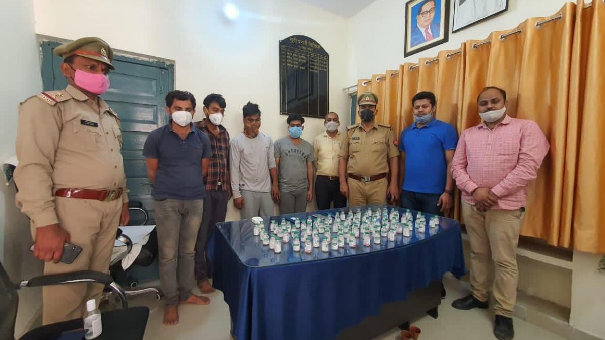  रेमडेसिविर की कालाबाजारी पर पुलिस का एक्शन