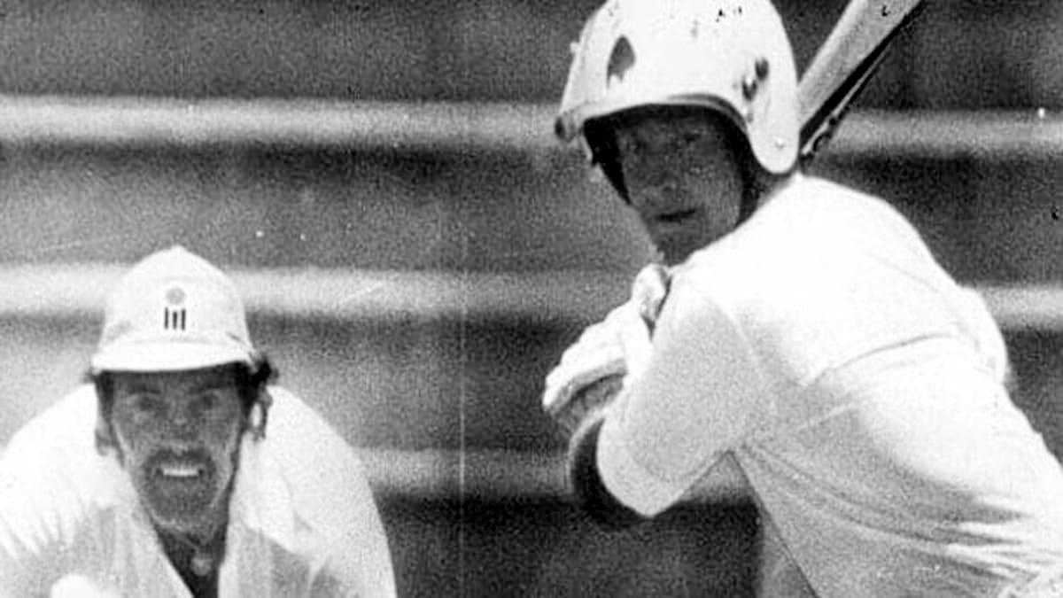 Dennis Amiss in action for England in the World Series (File)