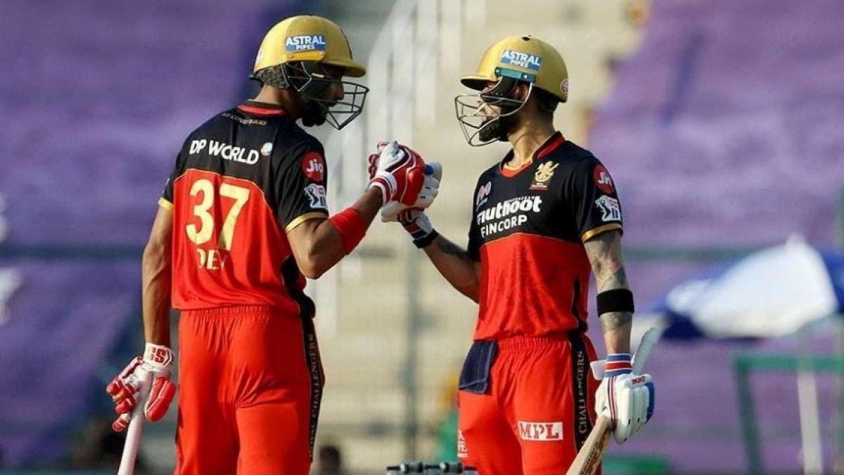 RCB के देवदत्त पडिक्कल और विराट कोहली (फाइल फोटो)