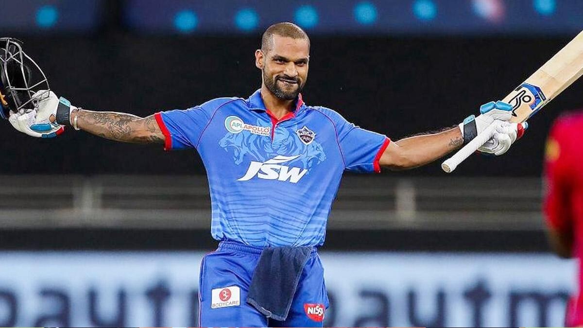 दिल्ली कैपिटल्स के ओपनर शिखर धवन