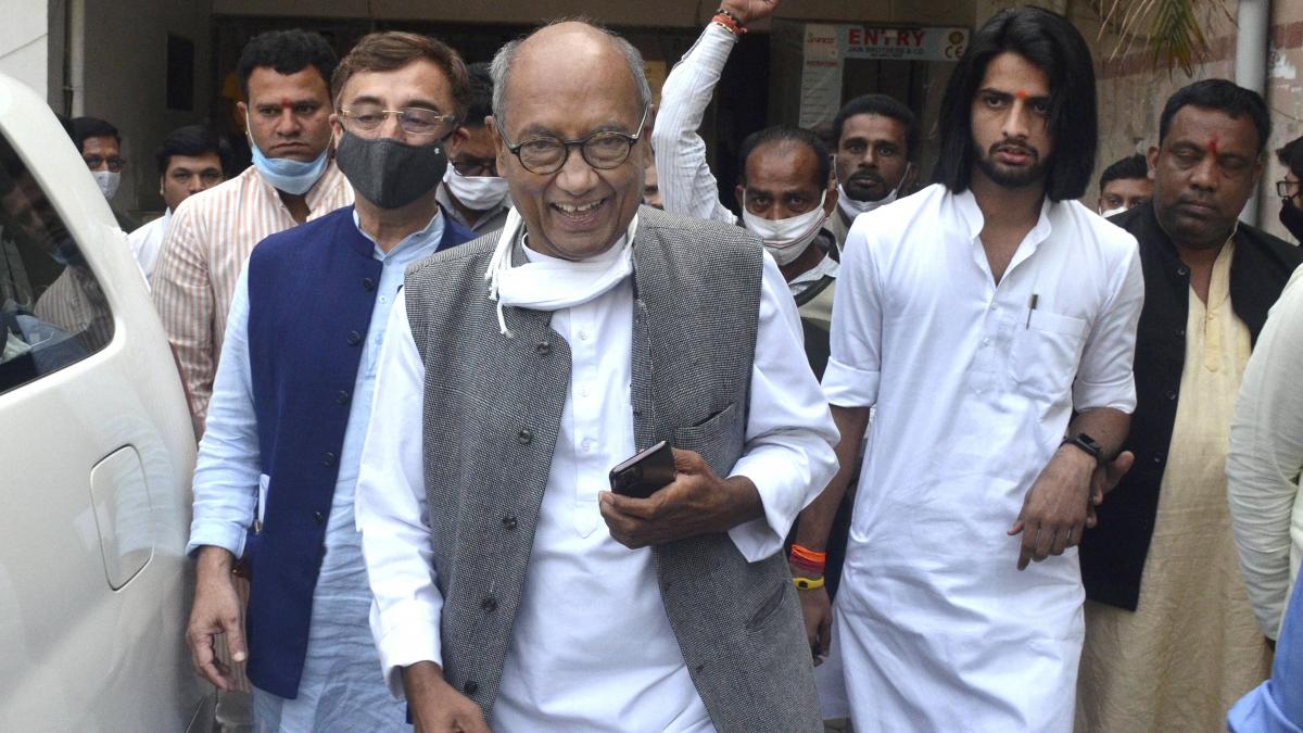 कांग्रेस के राज्यसभा सदस्य दिग्विजय सिंह (File Photo)