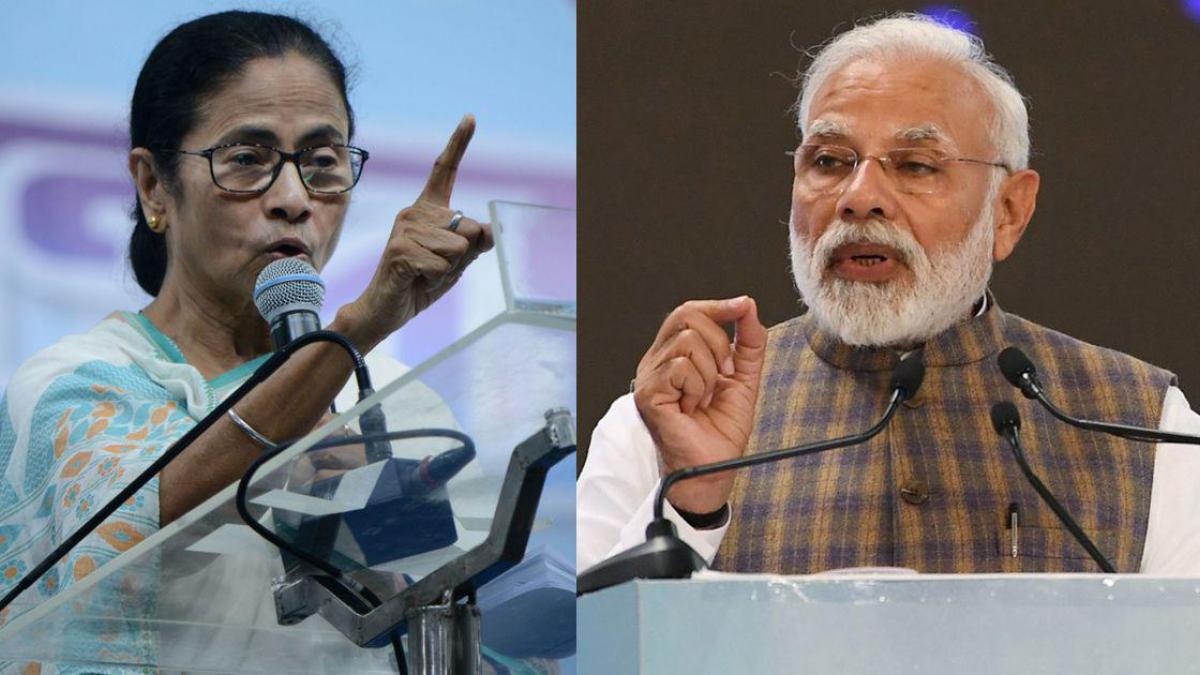 ममता बनर्जी और नरेंद्र मोदी