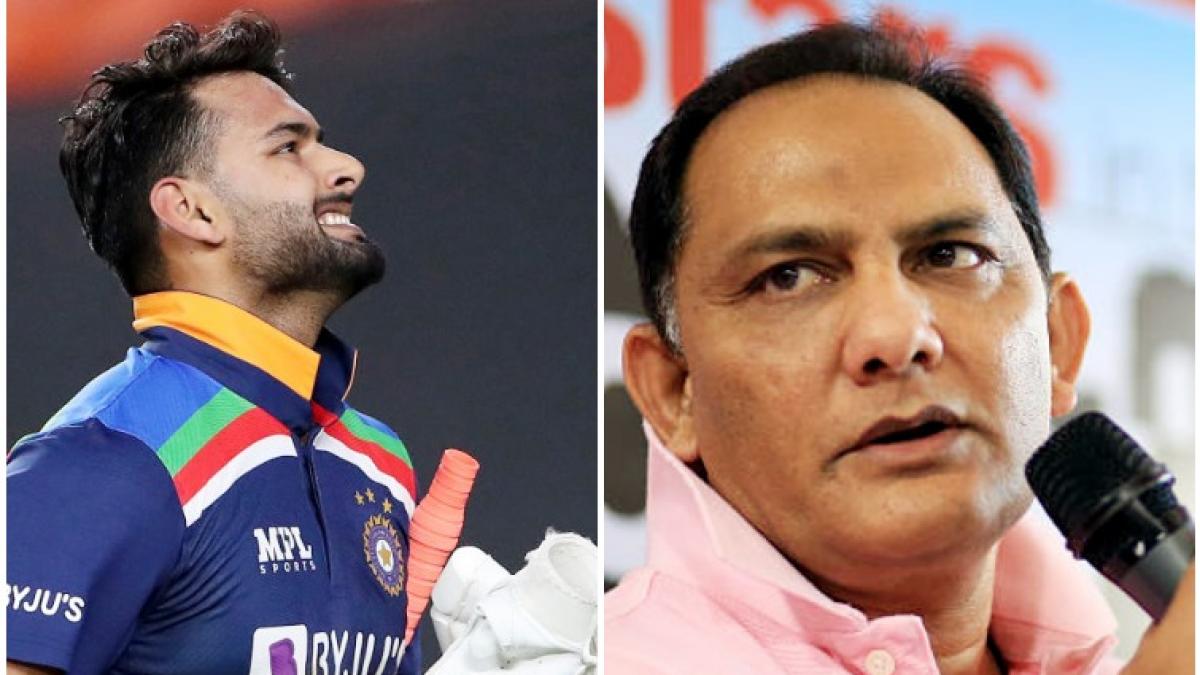 Mohammad Azharuddin and  Rishabh Pant (Getty)