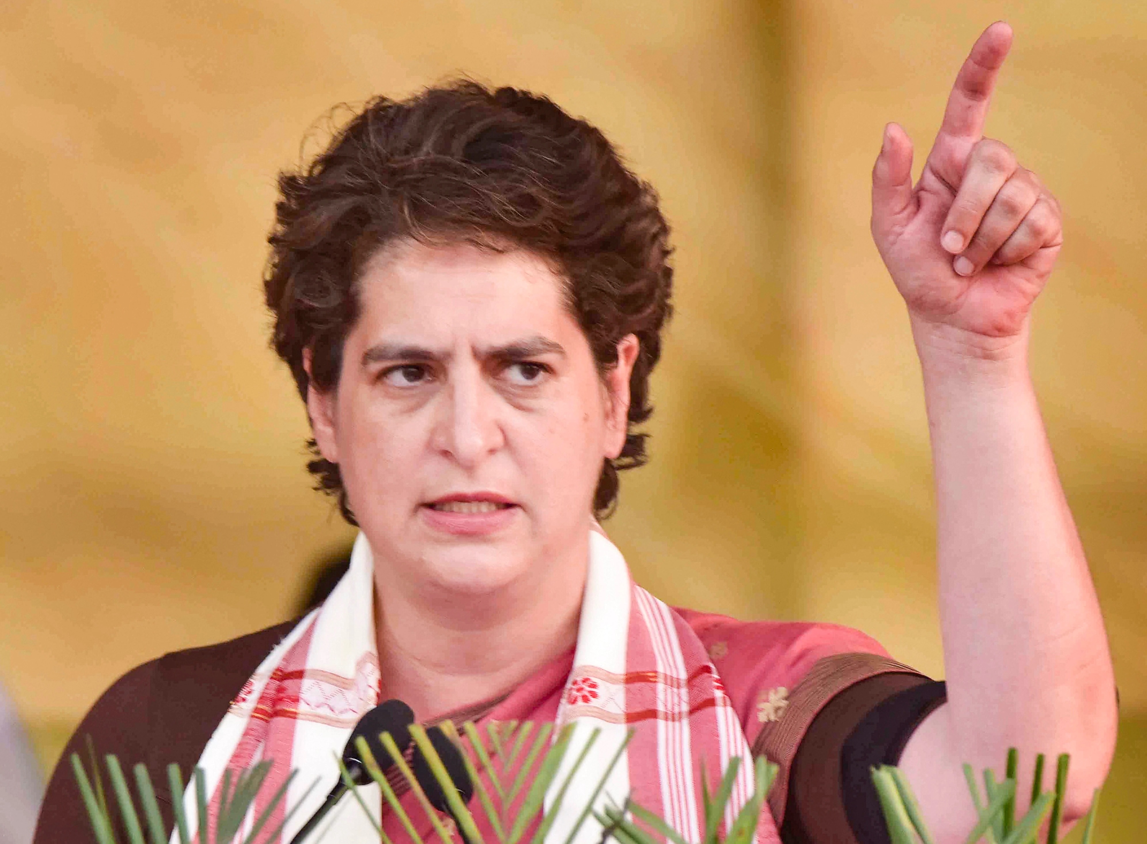 कांग्रेस महासचिव प्रियंका गांधी वाड्रा  (फोटो: PTI)