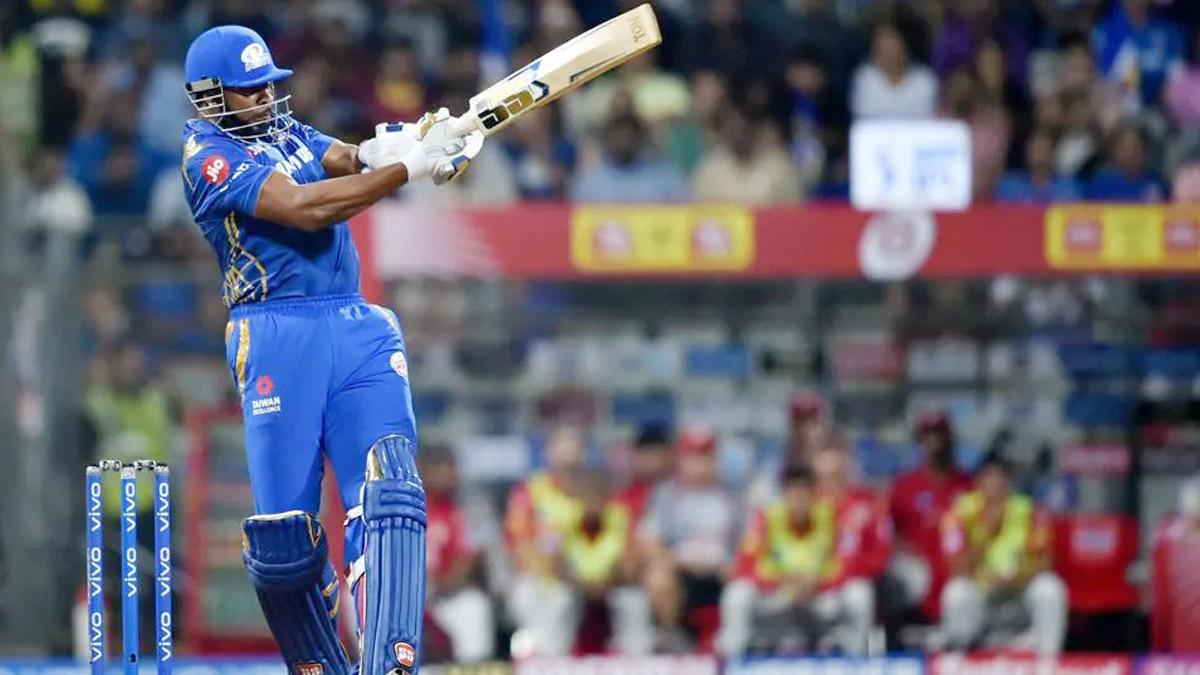 मुंबई इंडियंस के बल्लेबाज कीरोन पोलार्ड