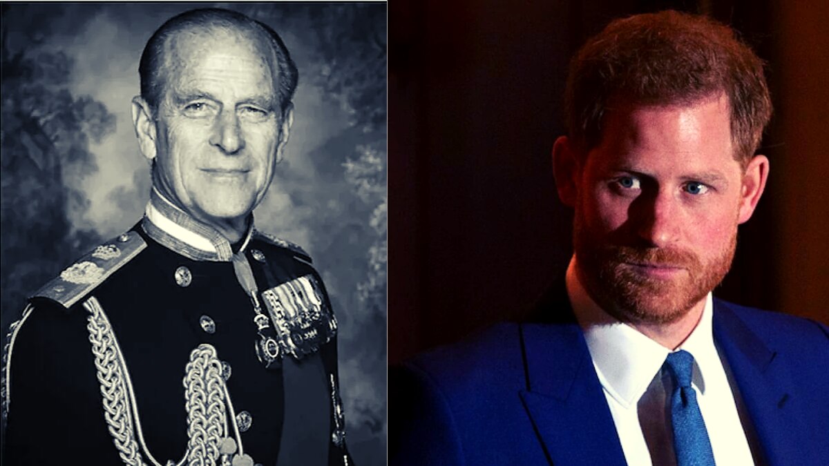 प्रिंस फिलिप और प्रिंस हैरी (फाइल फोटो)