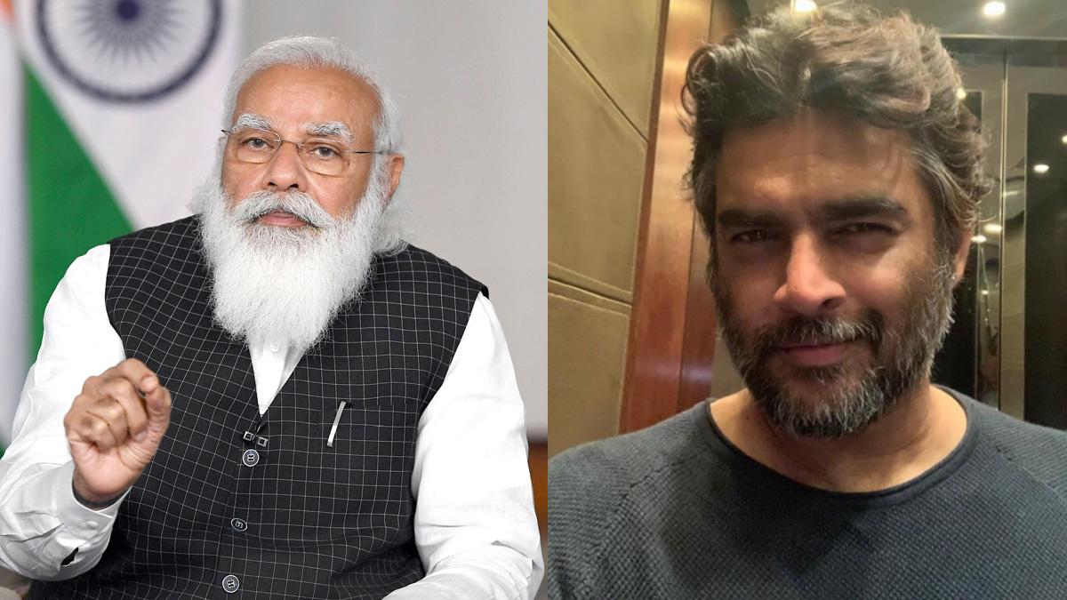 आर माधवन, पीएम नरेंद्र मोदी