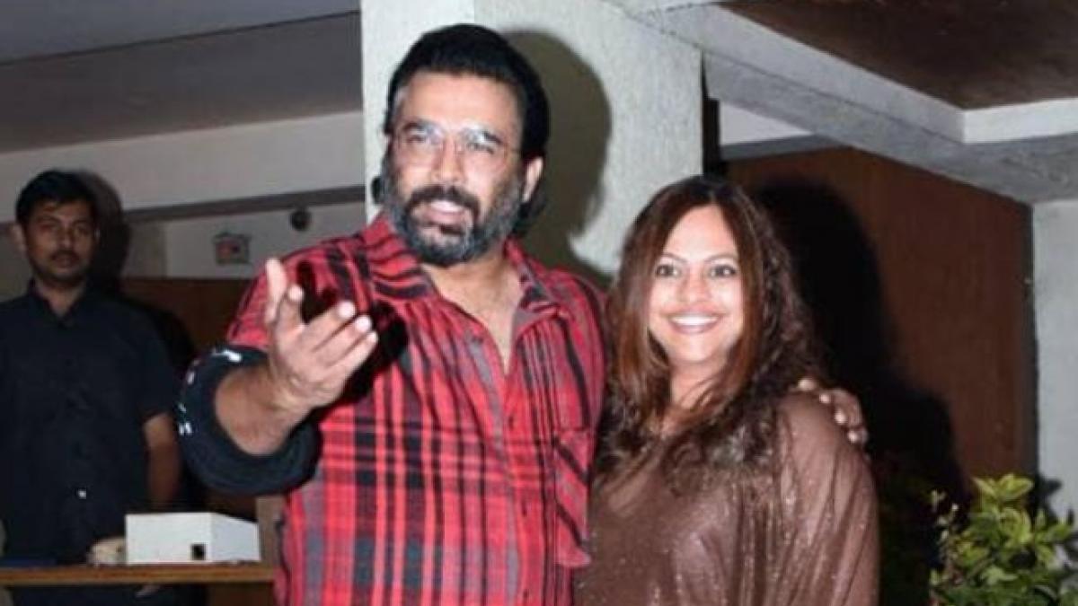 पत्नी संग आर माधवन 