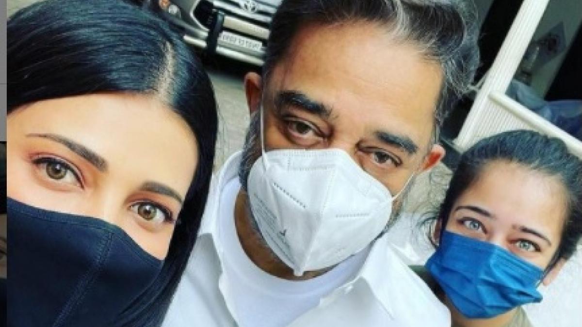 कमल हासन ने बेटियों संग डाला था वोट