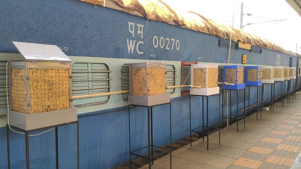 भोपाल में भारतीय रेल के आइसोलेशन कोच