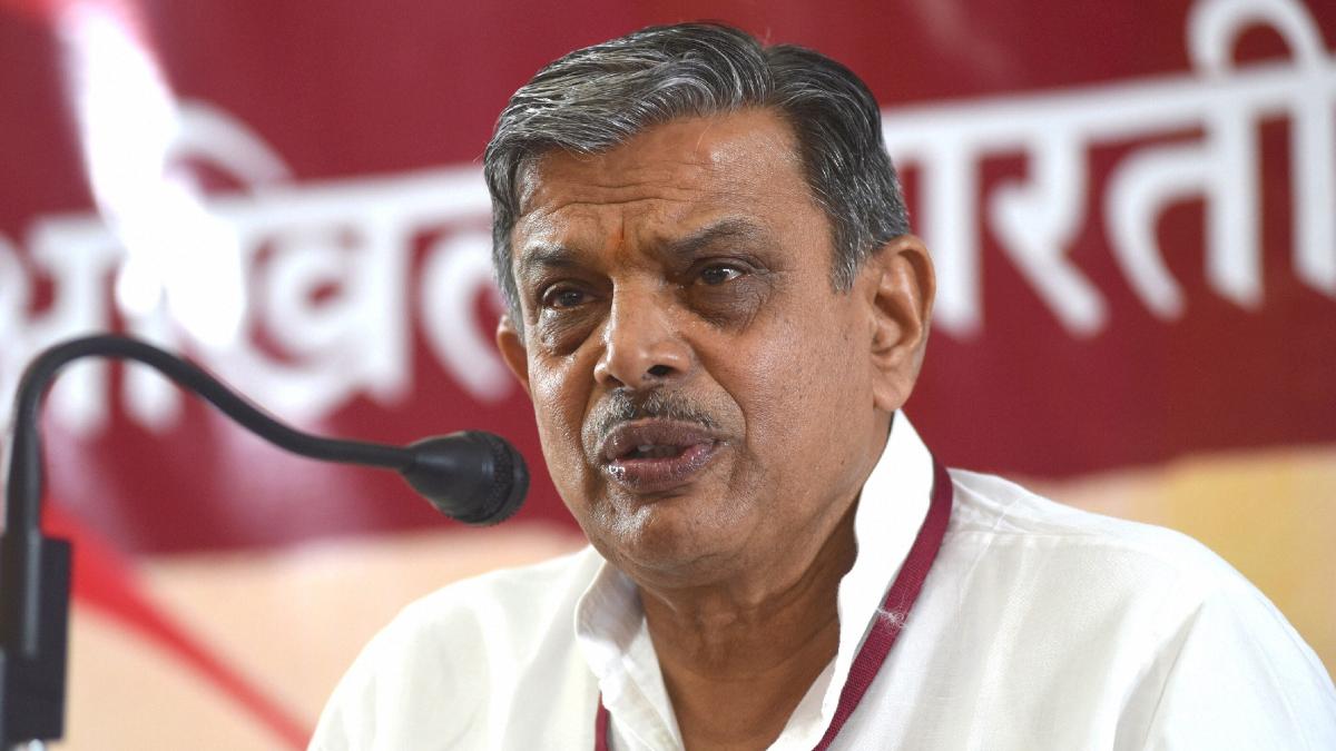 आरएसएस सरकार्यवाह दत्तात्रेय होसबोले (फाइल फोटो-PTI)