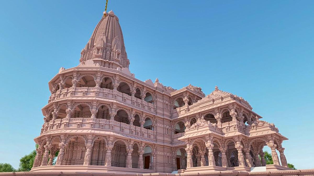 अयोध्या में राम मंदिर का संभावित मॉडल (फाइल फोटो-PTI)