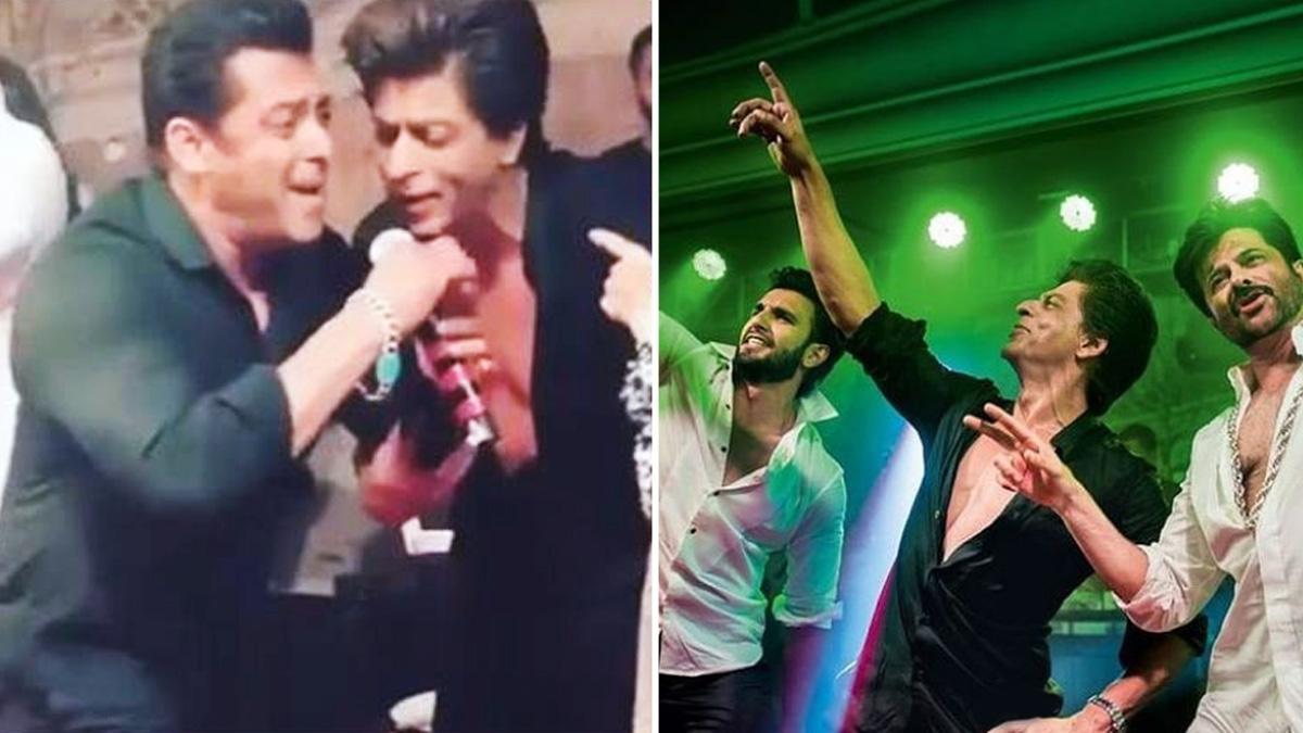 शाहरुख-सलमान, रणवीर सिंह-शाहरुख-अन‍िल कपूर 