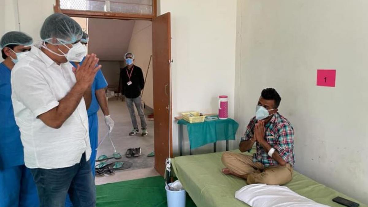 राजस्थान: राजस्व मंत्री हरीश चौधरी पर कच्चे मकान तोड़कर कोविड अस्पताल बनाने का आरोप