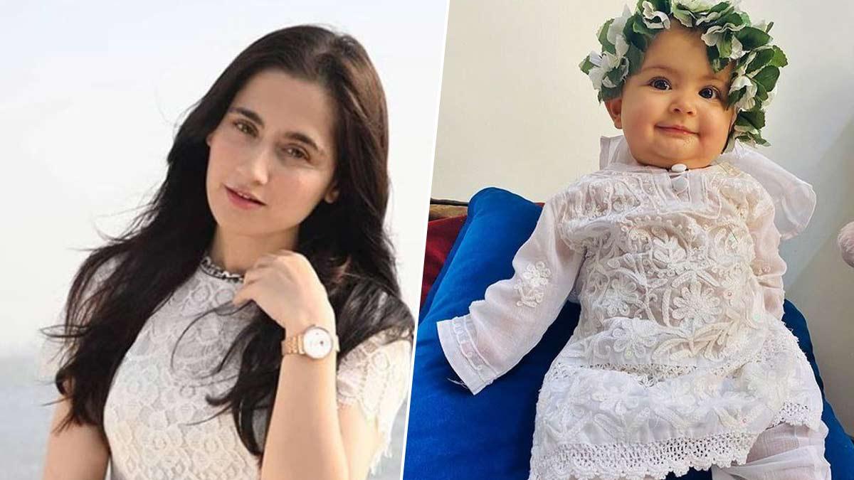 बेटी के साथ नाइट टाइम एंजॉय कर रहीं संजीदा शेख, सिखा रहीं ABCD